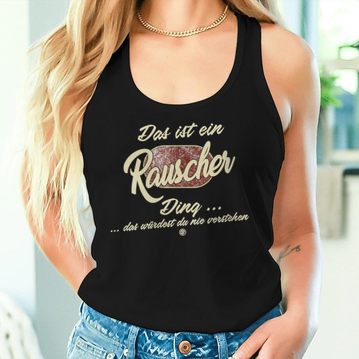 Women's Das Ist Ein Rauscher Ding Family Rauscher With-Neck Tank Top Frauen Geschenke für Sie