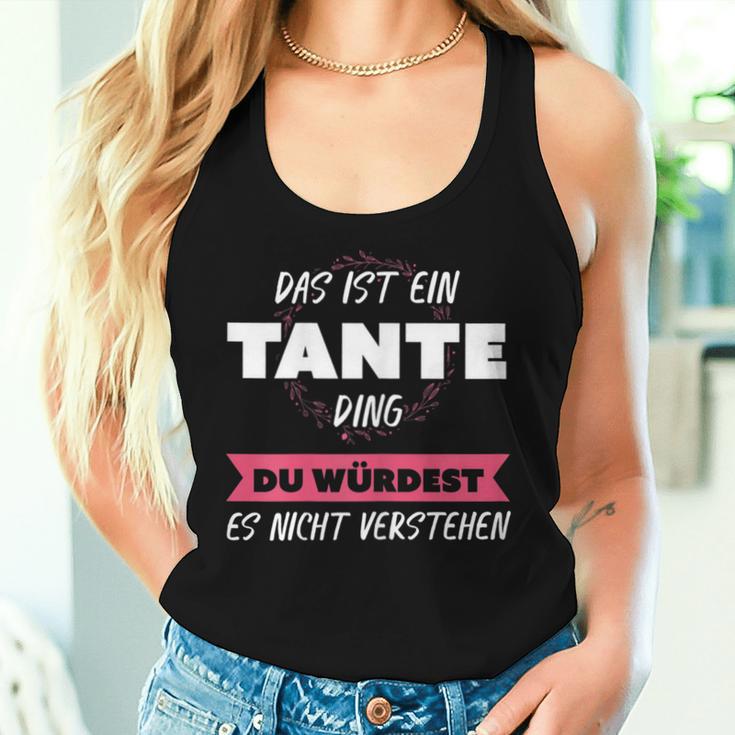 Women's Das Ist Ein Tante Ding Tank Top Frauen Geschenke für Sie