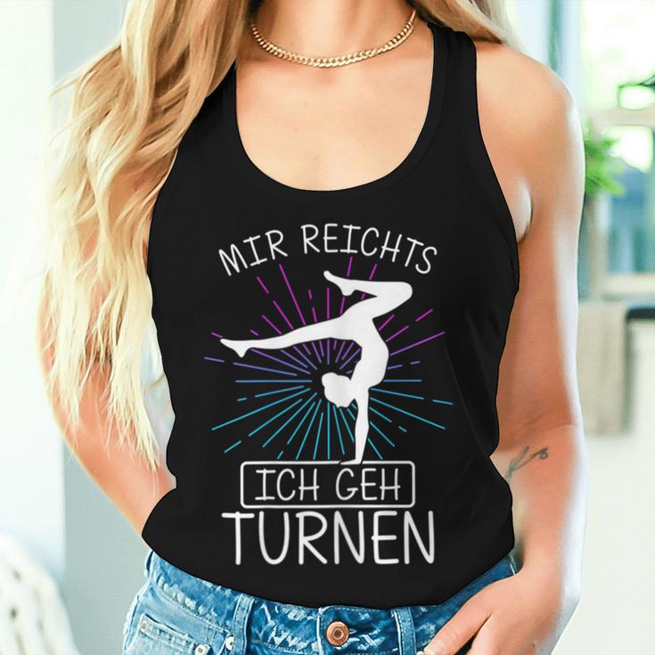 Women's Mir Reichts Ich Geh Gymnastics Sports Club Sport Handstand Tank Top Frauen Geschenke für Sie