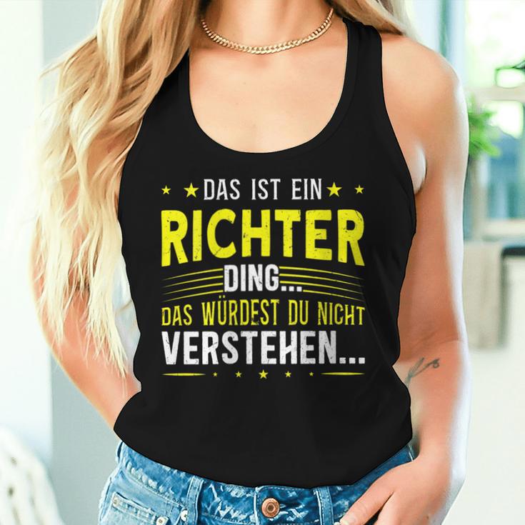 Women's With-Neck Das Ist Ein Richter Ding Tank Top Frauen Geschenke für Sie