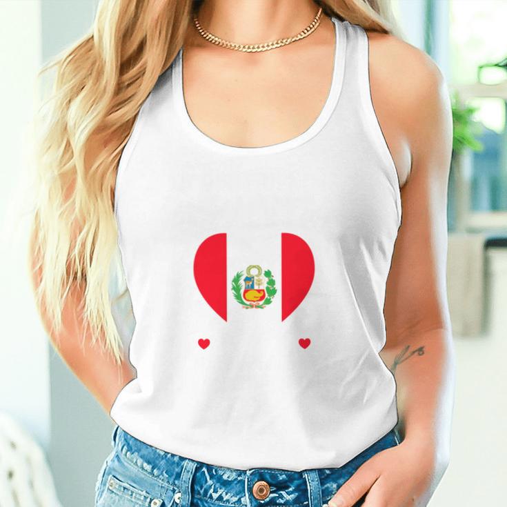 My Girlfriend Is Peruvian Girlfriend Peru Flag Tank Top Frauen Geschenke für Sie