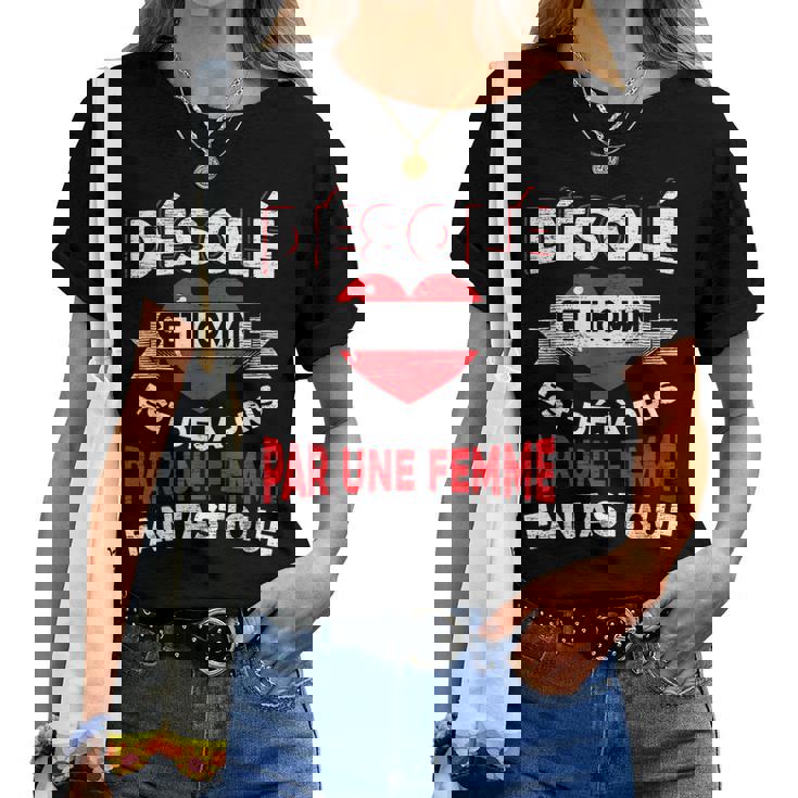 Humour Couple Désolé Cet Homme Est Déjà Pris Par Une T-shirt