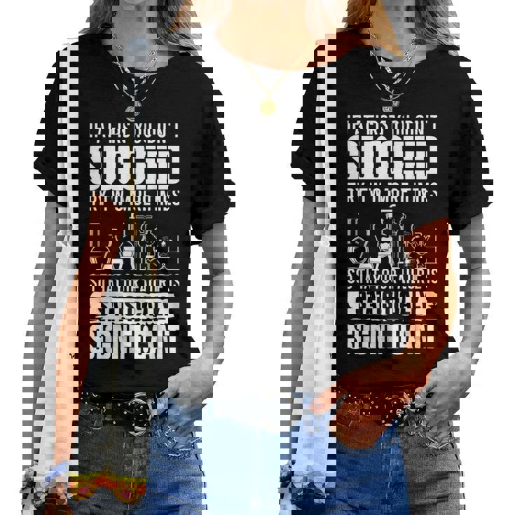 Statistics Science Pun For Chemistry Women T-shirt
