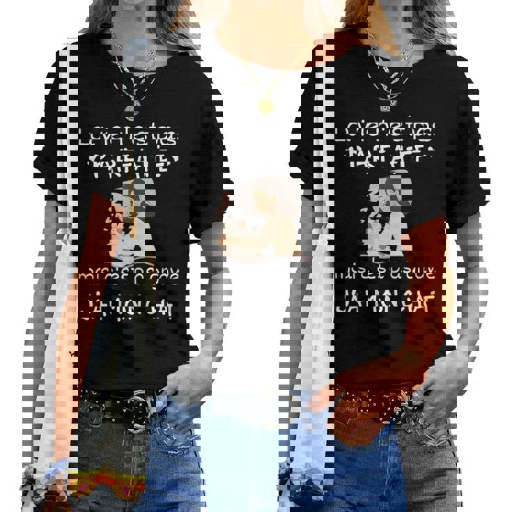 Laie N'est Pas Parfaite Cadeau Chat Humour T-shirt femme