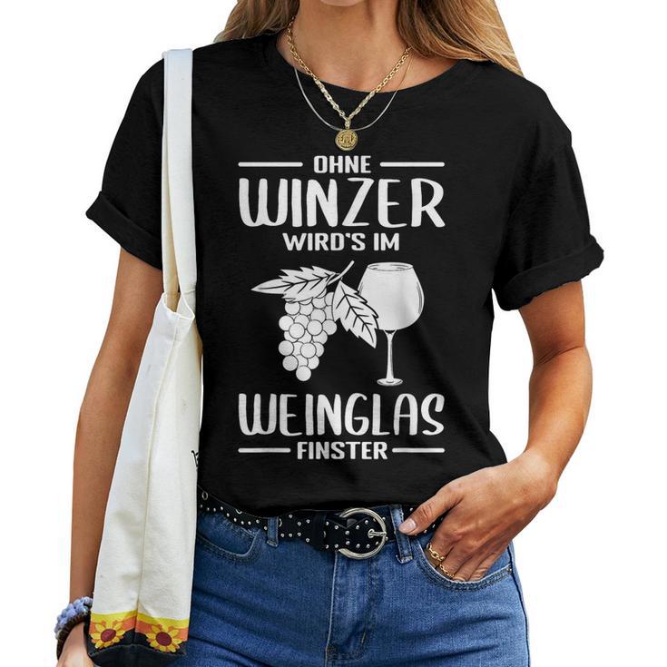 Winzer Weinbergineyard & Winemaker S T-shirt Frauen