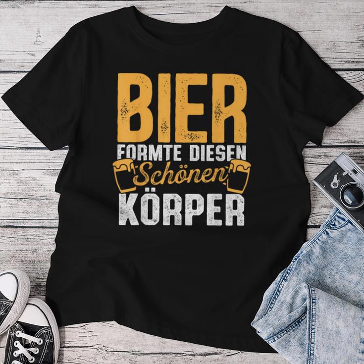 Beer Formte Diesen Schönen Körper Drinking Saying T-shirt Frauen Lustige Geschenke