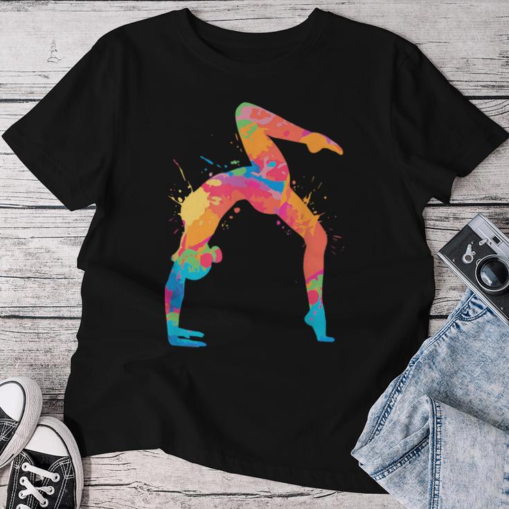 Gymnastics Handstand Girl's Women's Children's Gymnastics T-shirt Frauen Lustige Geschenke