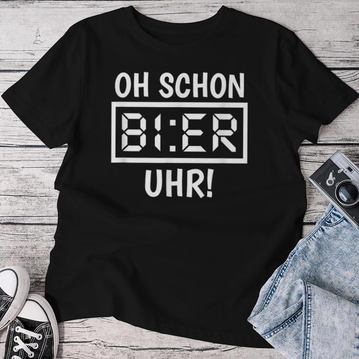 Oh Schon Bier Watch Beer Sayings T-shirt Frauen Lustige Geschenke