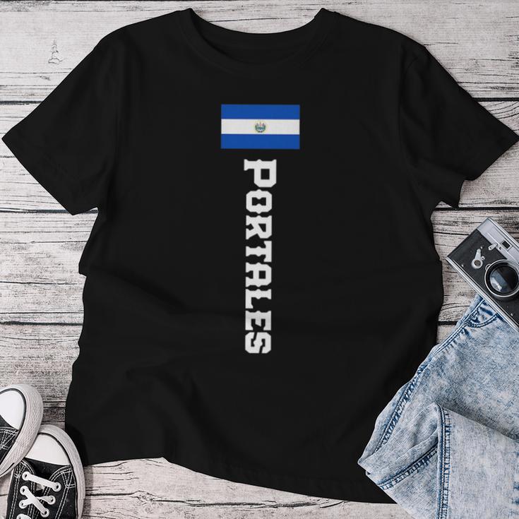 Portales Surname El Salvador For Children T-shirt Frauen Lustige Geschenke