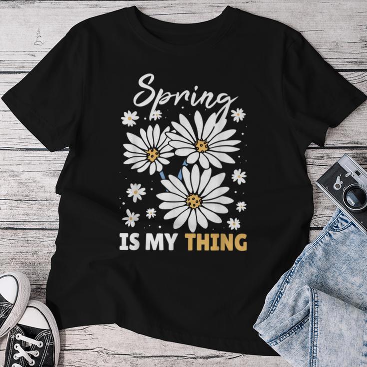 Spring Ist My Ding Daisy T-shirt Frauen Lustige Geschenke