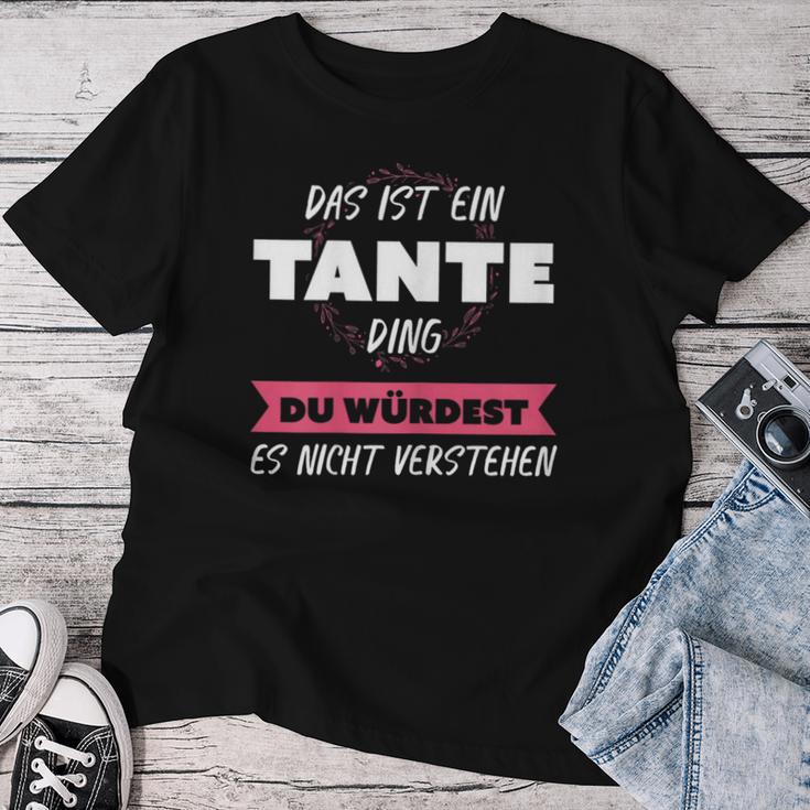 Women's Das Ist Ein Tante Ding T-shirt Frauen Lustige Geschenke