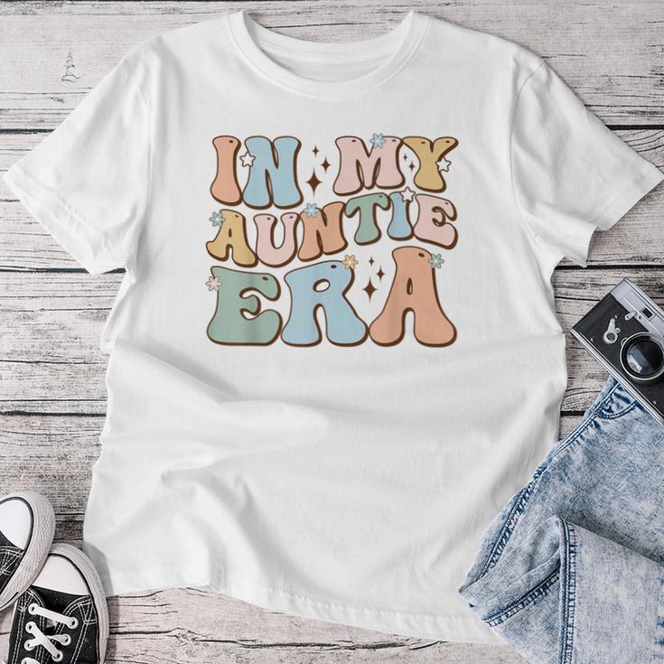 In My Auntie Era Retro Aunt Groovy Cool Tante To Be Best Aunt T-shirt Frauen Lustige Geschenke