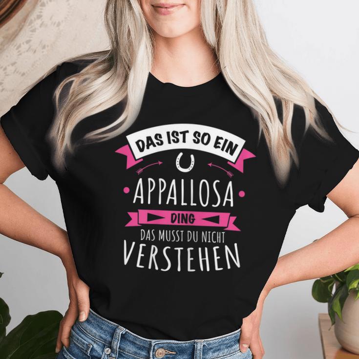 Appaloosa Horse Breed Das Ist So Ein Appaloosa Ding T-shirt Frauen Geschenke für Sie