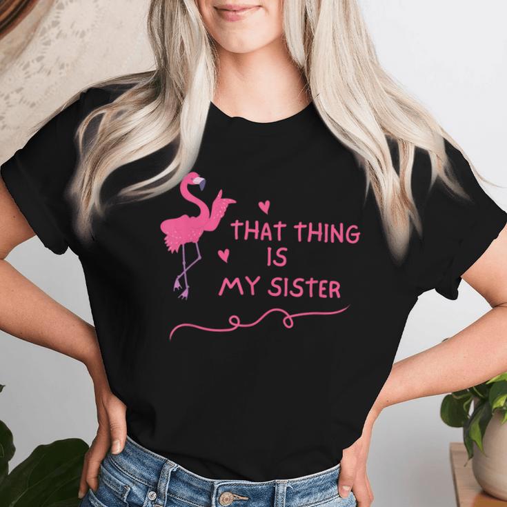 Das Ding Ist Meine Schwester T-shirt Frauen Geschenke für Sie