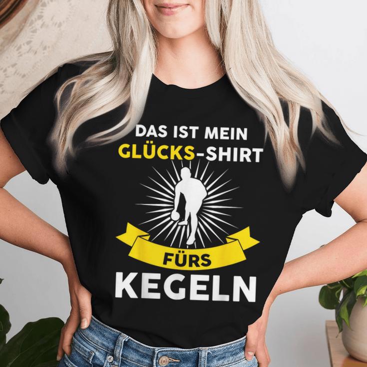 Das Ist Mein Glücks- Für Kegeln Bowling Kegels T-shirt Frauen Geschenke für Sie