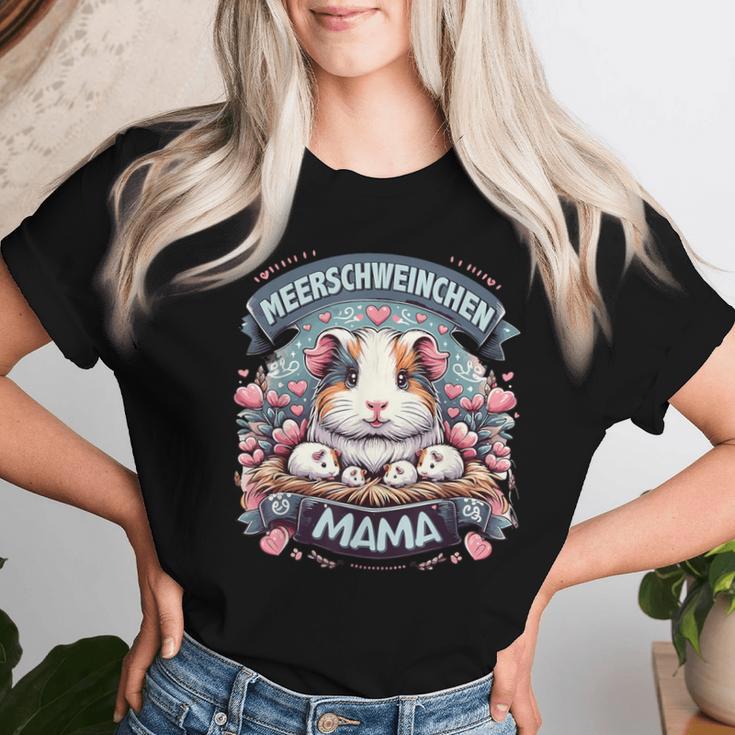 Guinea Pig Pet Guinea Pig Mama Guinea Pig T-shirt Frauen Geschenke für Sie