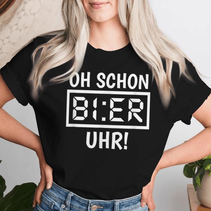 Oh Schon Bier Watch Beer Sayings T-shirt Frauen Geschenke für Sie