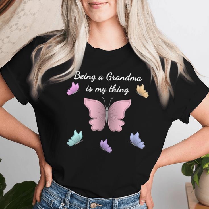 Oma Sein Ist Mein Ding T-shirt Frauen Geschenke für Sie