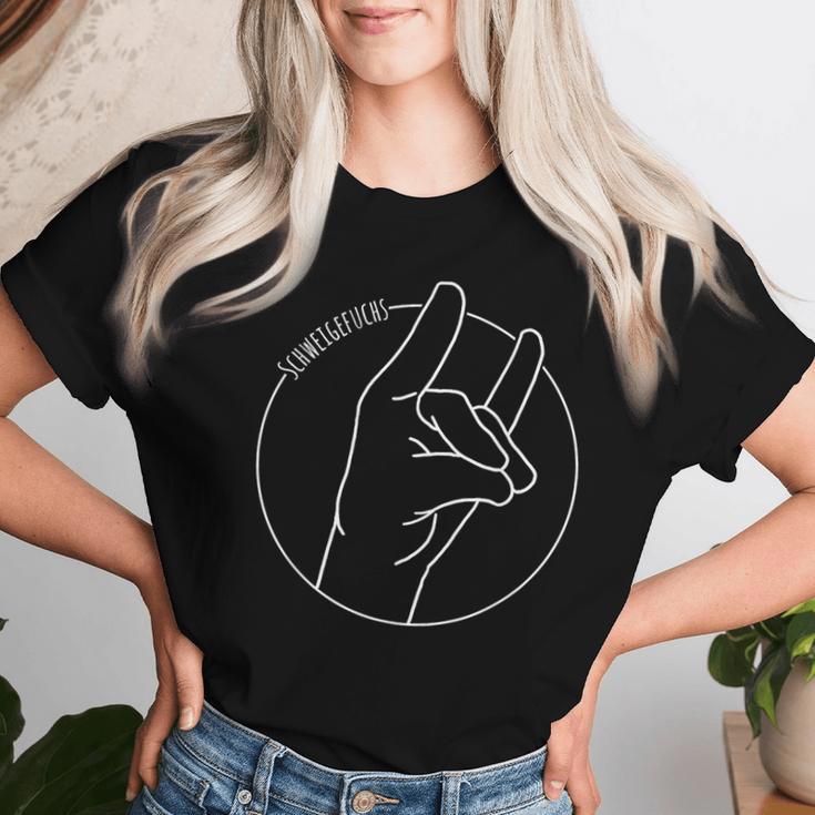 Schweigefuchs Kindergarten School Teacher S T-shirt Frauen Geschenke für Sie