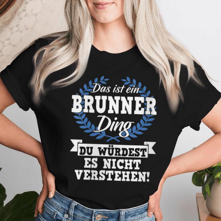 Women's With-Neck Das Ist Ein Brunner Ding Du Würdest Es Nicht Understand T-shirt Frauen Geschenke für Sie