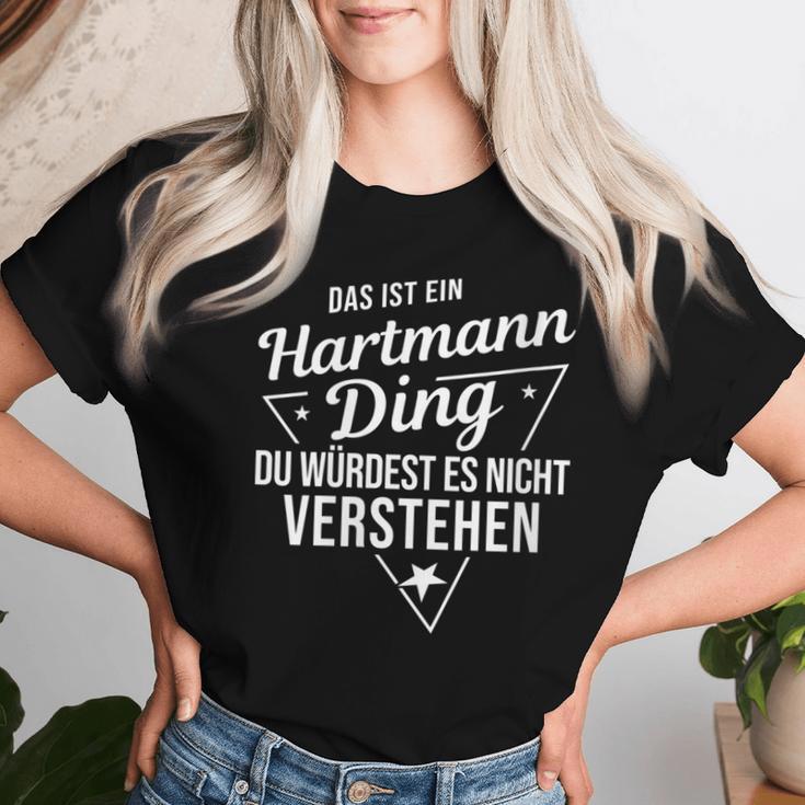 Women's With-Neck Das Ist Ein Hartmann Ding Du Würdest Es Nichterstehen T-shirt Frauen Geschenke für Sie