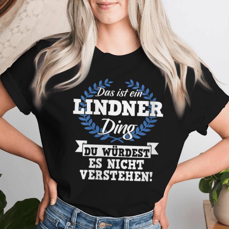 Women's With-Neck Das Ist Ein Lindner Ding Du Würdest Es Nichterstehen T-shirt Frauen Geschenke für Sie