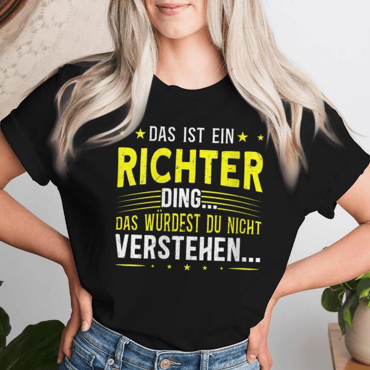 Women's With-Neck Das Ist Ein Richter Ding T-shirt Frauen Geschenke für Sie