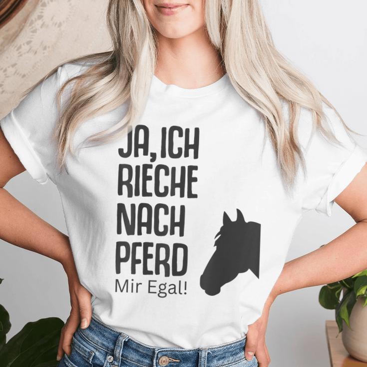 Ich Rauche Nach Pferd Egal Horse Ich Rche Nach Pferd Egal Horse S T-shirt Frauen Geschenke für Sie