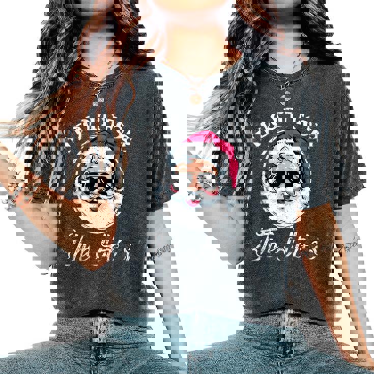 I Do It For The Ho's Xmas For Family Girl Boy Women's Oversized Comfort T-Shirt