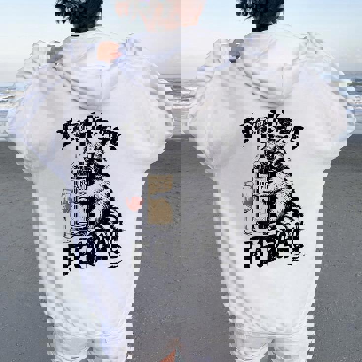 Raccoon Meme Cute But Feral Trash Panda Retro Women