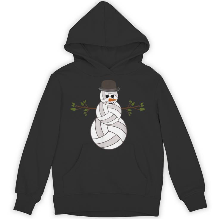Christmas Volleyball Snowman Volleyball Christmas Unisex Hoodie