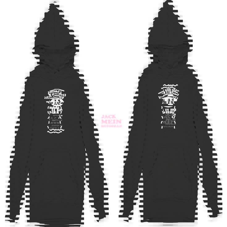 Mann Ich Mag Jack & Mein Motorrad Kapuzenpullover