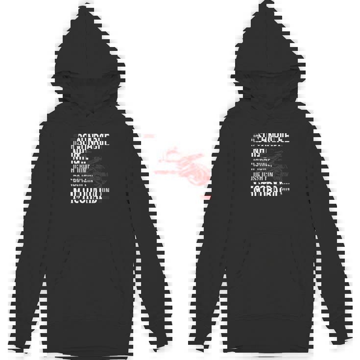 Motorrad Schnarche PremiumBio Kapuzenpullover