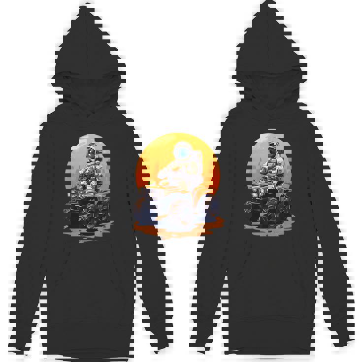 Scary Spooky Halloween Pumpkin Moon Rover Unisex Hoodie