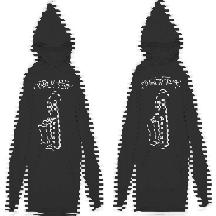Spooky Ghost Trick Or Treat Halloween Fun & Festive Ghost Unisex Hoodie