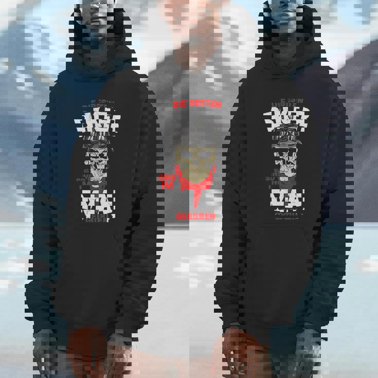 Die Besten Biker Sind Im Mai Geboren Kapuzenpullover