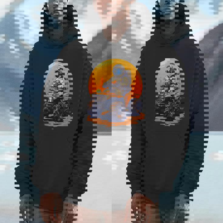 Scary Spooky Halloween Pumpkin Moon Rover Unisex Hoodie
