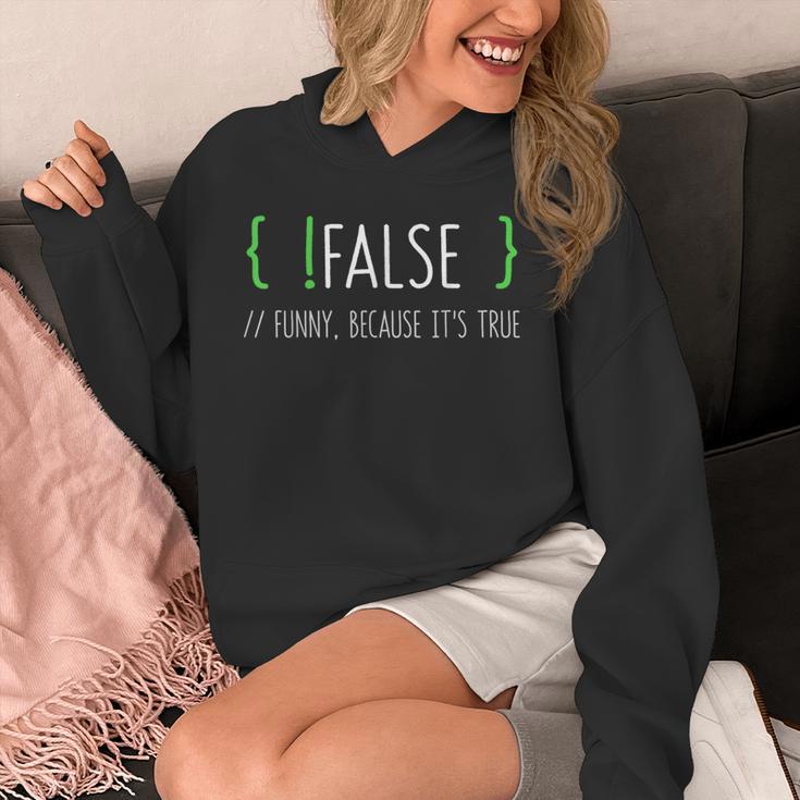 Programmer Computer Engineer False Programming Coding Unisex Hoodie ...