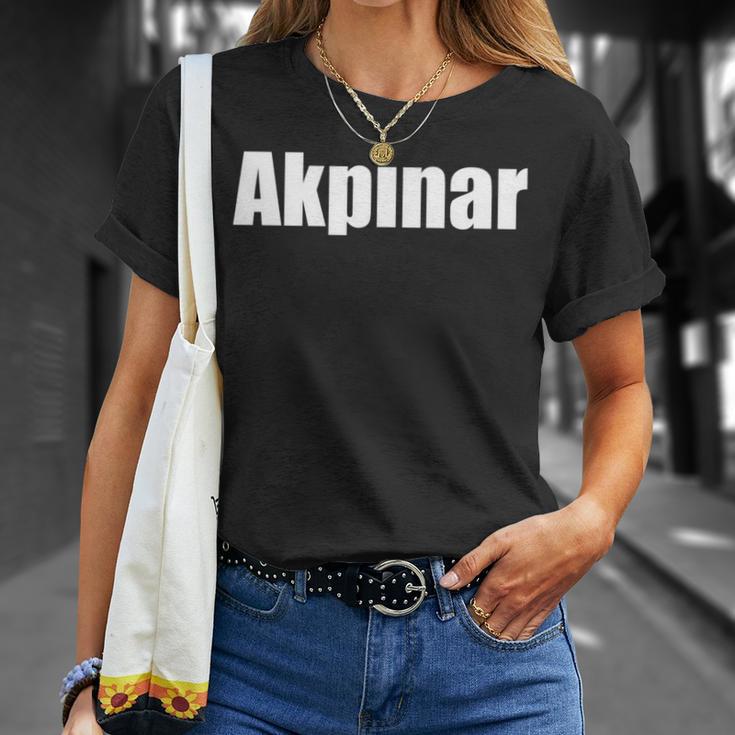 Akpinar Familie Nachname Türkisch Stolz Türkei T-Shirt Geschenke für Sie