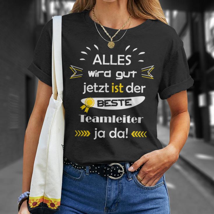 Alles Wird Gut Fun Sayings Teamleiter Beruf Mann T-Shirt Geschenke für Sie