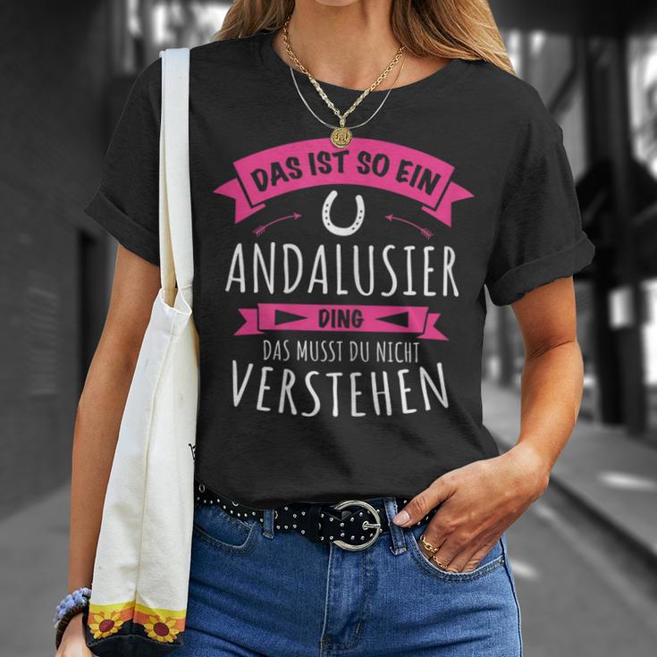 Andalusier Horse Breed Das Ist So Ein Andalusier Ding T-Shirt Geschenke für Sie