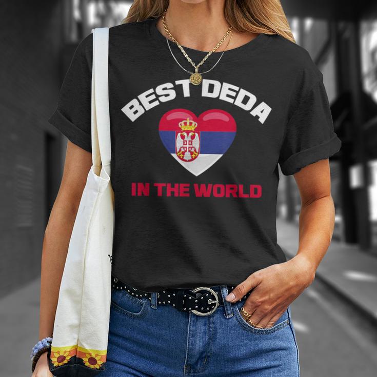 Bester Deda Der Welt S T-Shirt Geschenke für Sie