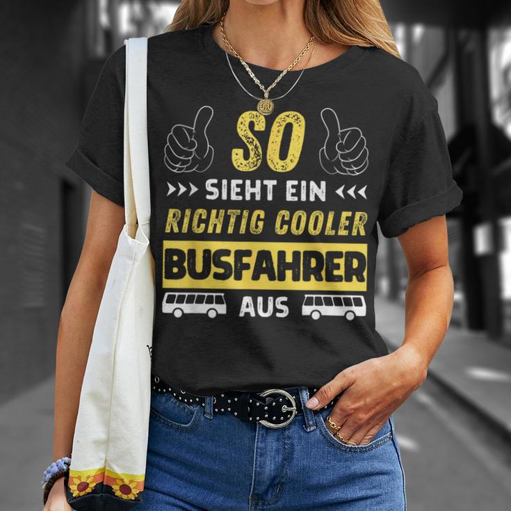 Bus Bus Driving Passenger Work Bus Driver T-Shirt Geschenke für Sie