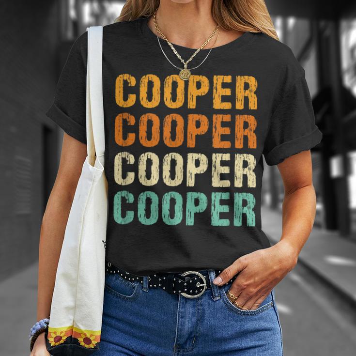 Cooper Nachname Familientreffen Nachname Personalisiert T-Shirt Geschenke für Sie