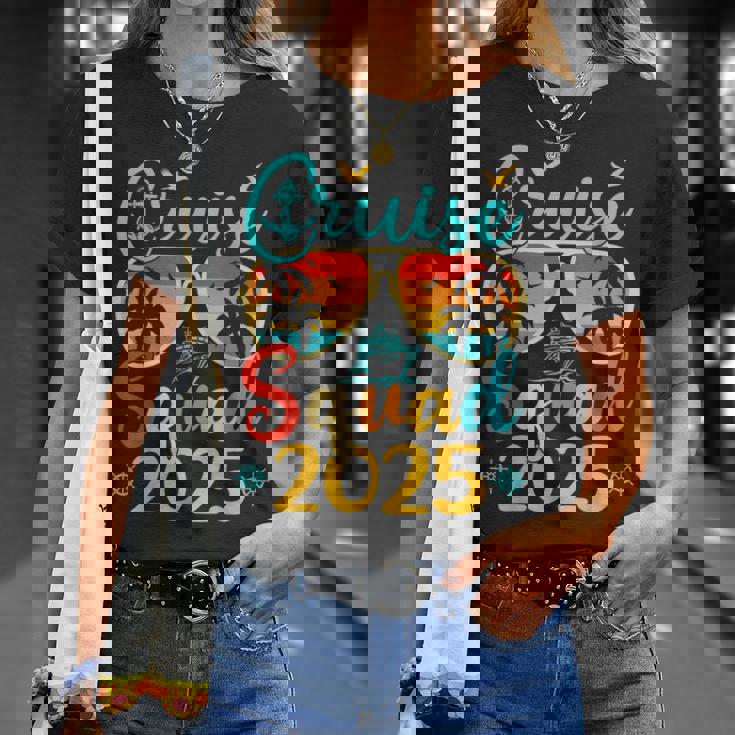 Cruise Squad 2025 Summer Vacation Matching Family Cruise T-Shirt Gifts for Her