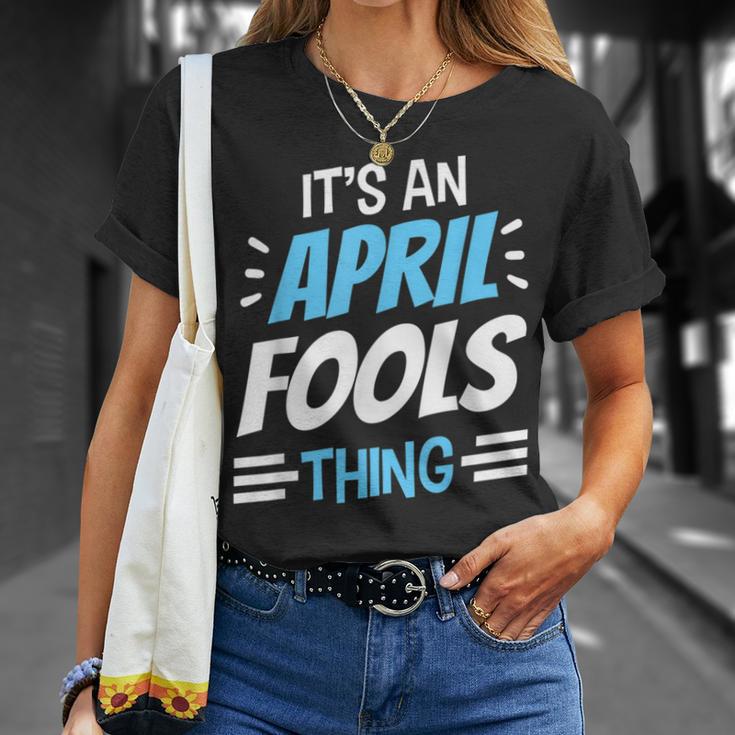 Das Ist Ein Aprilscherz Ding April Witz Sarkastisch T-Shirt Geschenke für Sie