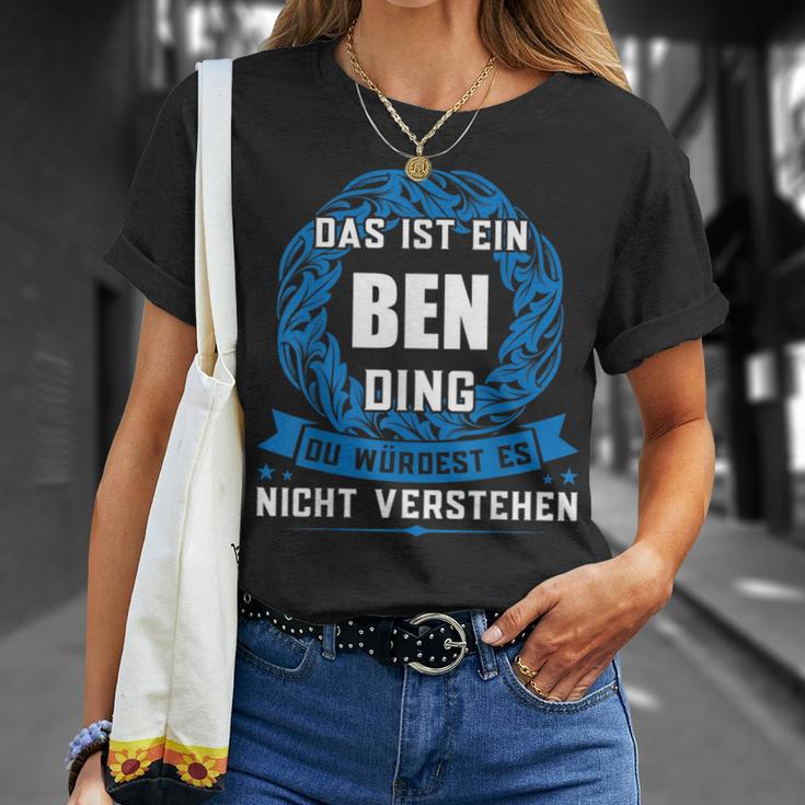 Das Ist Ein Ben Ding First Name T-Shirt Geschenke für Sie