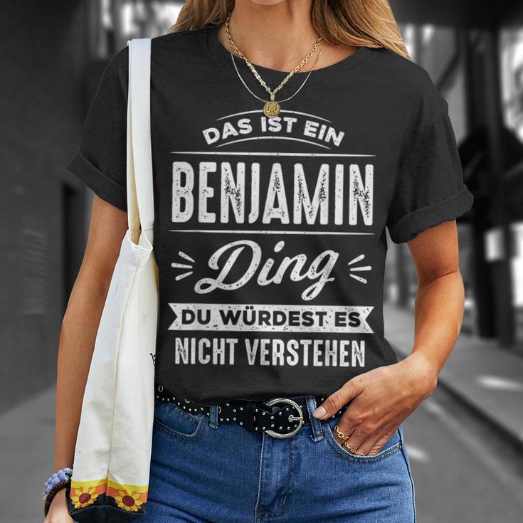 Das Ist Ein Benjamin Ding Du Würdest Es Nichterstehen T-Shirt Geschenke für Sie