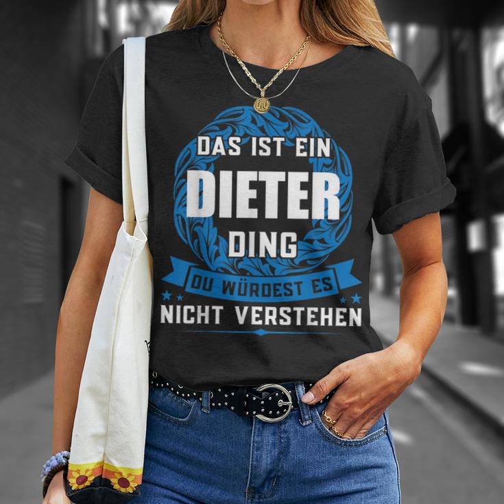 Das Ist Ein Dieter Dingorname T-Shirt Geschenke für Sie