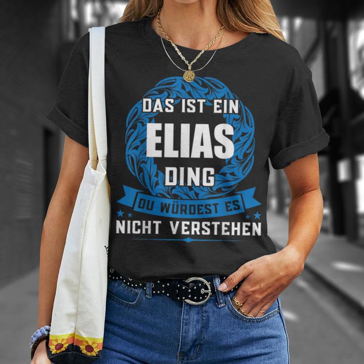 Das Ist Ein Elias Dingorname T-Shirt Geschenke für Sie